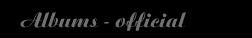 official Albums